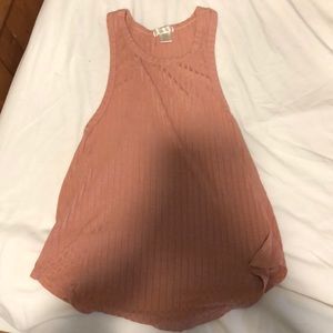 Pink tank top